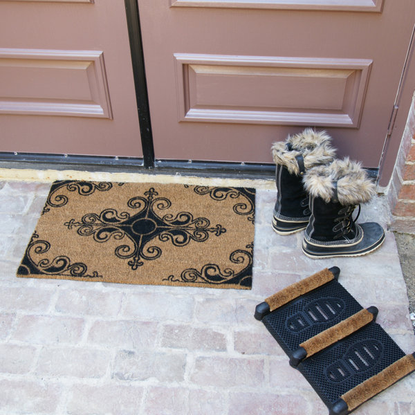 RubberCal, Inc. French Provincial Outdoor Door Mat Wayfair